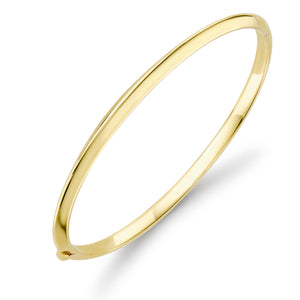 Oval Hinged Bangle