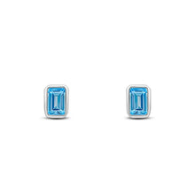 Blue Topaz Studs