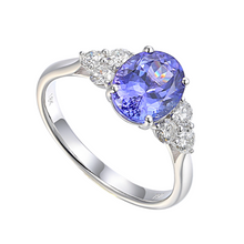 Tanzanite & Diamond Ring