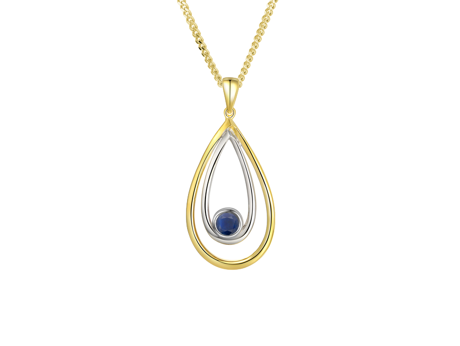 Sapphire Pendant