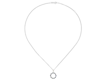 Circle of Life Sapphire Pendant