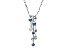 Blue Topaz Raindrops Necklace