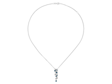Blue Topaz Raindrops Necklace