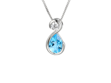 Blue Topaz Pendant