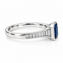 Sapphire & Diamond Ring