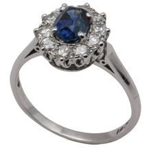 Sapphire & Diamond Cluster