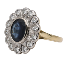 Sapphire & Diamond Cluster