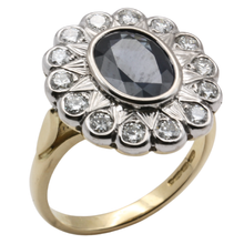 Sapphire & Diamond Cluster