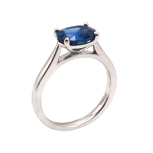 East to West Sapphire Ring