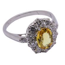 Sapphire & Diamond Ring