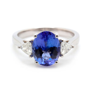 Tanzanite & Diamond Ring