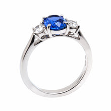 Sapphire & Diamond Ring