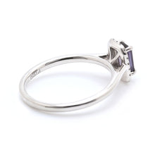 Purple Spinel & Diamond Ring