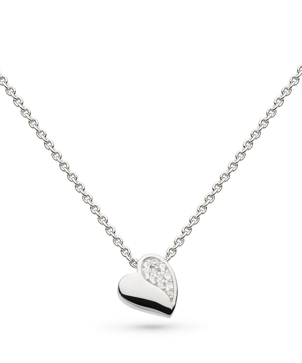 Sparkle Sweet Heart Necklace - Cockrams Jewellers