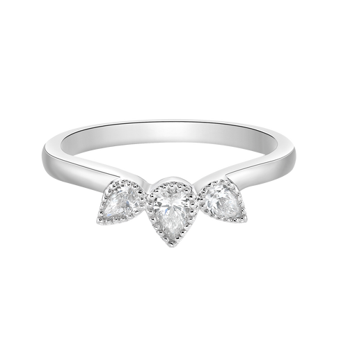 Tiara Diamond Wedding Ring